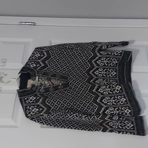 Talbots petite small 100 % cotton Christmas holiday sweater